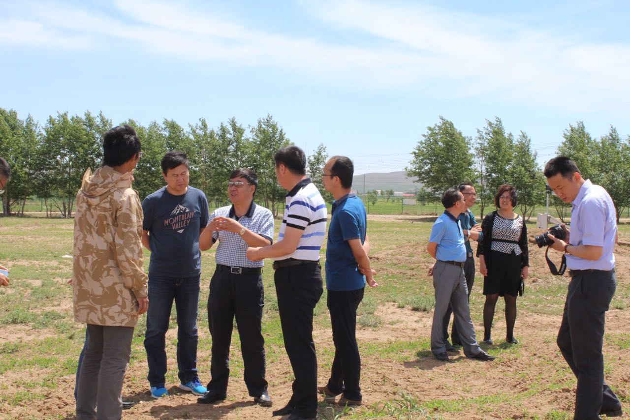 云天化集团监事会领导一行考察内蒙古云天化农业科技发展有限公司